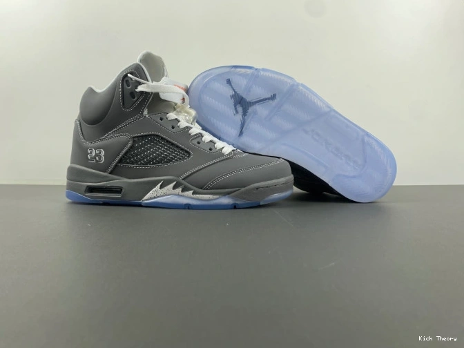 Kick Theory 136027-005 Retro Air Wolf Jordan 5 Grey 0630